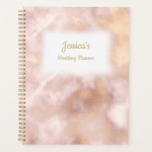  Roos Gold Marble Wedding Planner