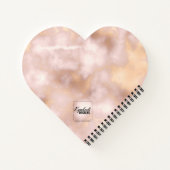  Roos Gold Marble Wedding Planner Notitieboek (Achterkant)