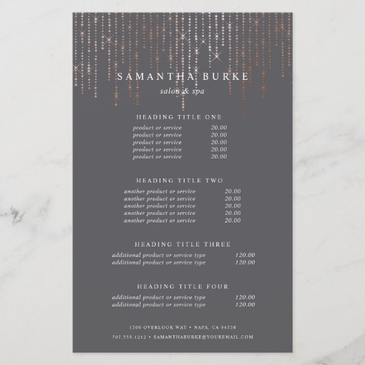 Roos Gold Marktprijs en services Flyer (Voorkant)