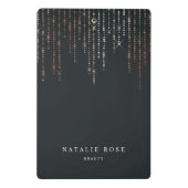 Roos Gold Marquee - Aangepast Mini Klembord (Achterkant)