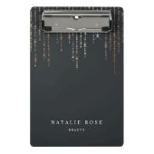 Roos Gold Marquee - Aangepast Mini Klembord (Voorkant)