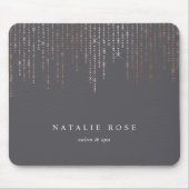 Roos Gold Marquee - Aangepast Muismat (Voorkant)