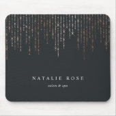 Roos Gold Marquee - Aangepast Muismat (Voorkant)