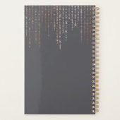 Roos Gold Marquee - Aangepast Planner (Achterkant)