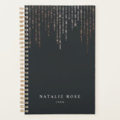 Roos Gold Marquee - Aangepast Planner (Voorkant)
