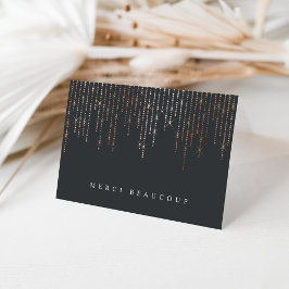 Roos Gold Marquee Hartelijk dank Opmerking Kaarten