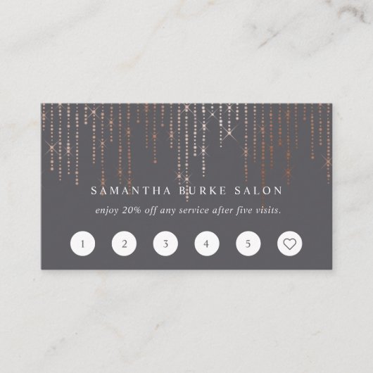 Roos Gold Marquee Loyalty Kaarten (Voorkant)