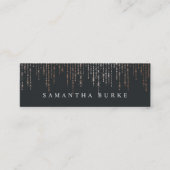 Roos Gold Marquee Mini Visitekaartje (Voorkant)