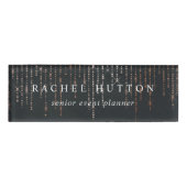 Roos Gold Marquee Naambadge (Voorkant)