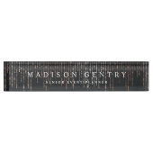 Roos Gold Marquee Naambordje (Voorkant)