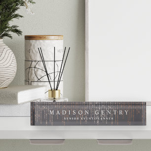 Roos Gold Marquee Naambordje