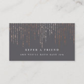 Roos Gold Marquee Referral Kaart (Voorkant)