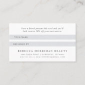 Roos Gold Marquee Referral Kaart (Achterkant)