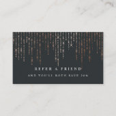 Roos Gold Marquee Referral Kaart (Voorkant)