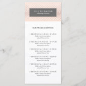  Roos Gold Menu-rackkaart Menu (Voorkant)