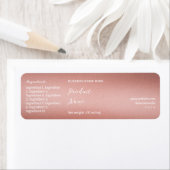 Roos Gold Merknaam Product Jar Product Label (Insitu)