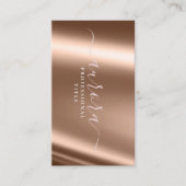 Roos Gold Metallic Grace Visitekaartje (Voorkant)