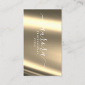 Roos Gold Metallic Grace Visitekaartje (Voorkant)