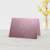 Roos Gold Metallic Kaart (Gele Bloem)