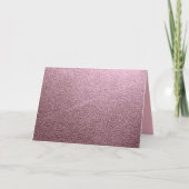 Roos Gold Metallic Kaart (Voorkant)