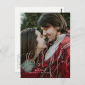 Roos Gold Minimal Typography Dank je kaarten (Voorkant / Achterkant)