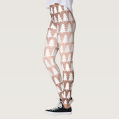 Roos Gold Minimal Xmas Tree Leggings (Links)