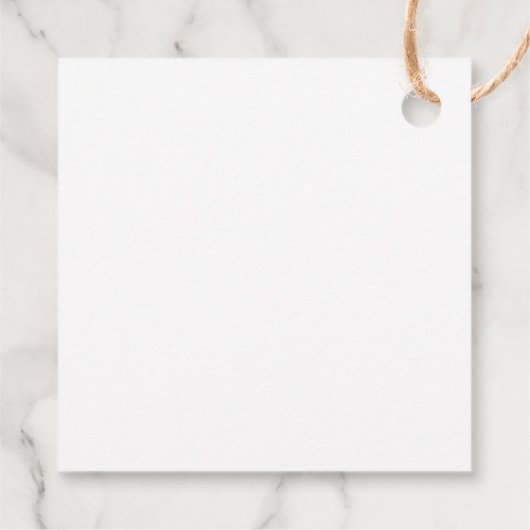 Roos Gold Minimalist Calligraphy Wedding Bedankjes Labels (Achterkant)