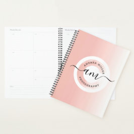 Roos Gold Minimalist Elegant Logo op maat Planner