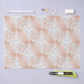 Roos Gold Mint White Cherry Blossom Tissuepapier (Craft)