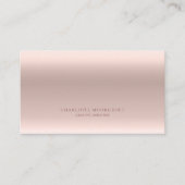 Roos Gold Modern Beauty en Make-up Visitekaartje (Voorkant)