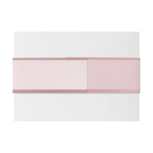 Roos Gold Modern Calligraphic Typular Script Popul Uitnodigingen Wikkel (Achterkant Voorbeeld)