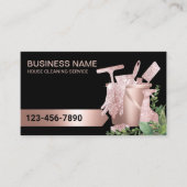 Roos Gold Modern Greenery Visitekaartje (Voorkant)