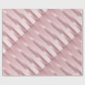 Roos Gold Moderne Sjabloon elegante metalen blik Cadeaupapier (Vlak)