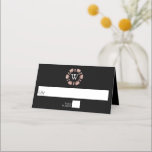 Roos Gold Monogram Poker Chip Casino Wedding Plaatskaartje<br><div class="desc">Vier in stijl met deze stijlvolle en zeer trendy trouwplaatskaarten. Het ontwerp is gemakkelijk te personaliseren met uw speciale evenementenbewoording en uw gasten zullen blij zijn wanneer ze deze fantastische plaatskaarten zien. Overeenkomende bruidsartikelen zijn te vinden in het collectie.</div>