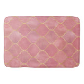 Roos Gold Moroccan Badmat (Voorkant)