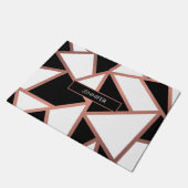 Roos Gold Mosaic Deurmat (Schuin)