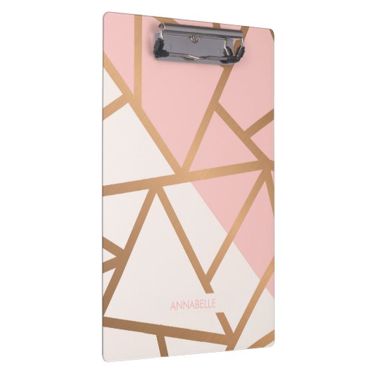 Roos Gold Mosaic Klembord (Rechts)