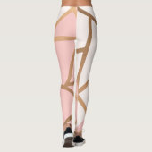 Roos Gold Mosaic Leggings (Achterkant)