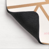 Roos Gold Mosaic Muismat (Hoek)