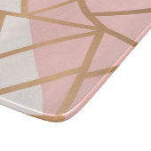 Roos Gold Mosaic Snijplank (Hoek)
