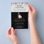 Roos Gold Nail Salon Grand Reopening Covid Safety Flyer (Hand)