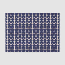 Roos Gold Navy Nautisch Weefselpapier Tissuepapier