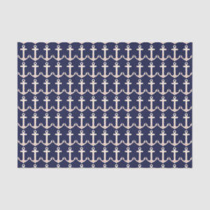 Roos Gold Navy Nautisch Weefselpapier Tissuepapier
