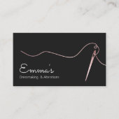 Roos Gold Nedle Dread Seamstress Black Bu Visitekaartje (Voorkant)