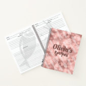 Roos Gold Notitieboek (Binnen)