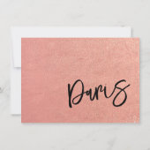 Roos Gold Paris Passport Bedankkaart (Achterkant)