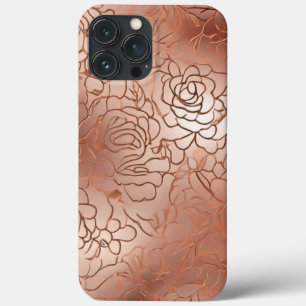 Roos Gold Pattern iPhone / iPad hoesje
