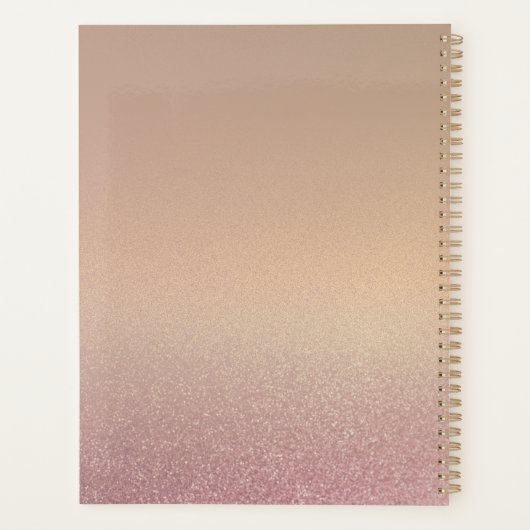 Roos Gold Photo Wedding Planner (Achterkant)