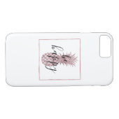 Roos Gold Pineappel Case-Mate iPhone Case (Achterkant (Horizontaal))