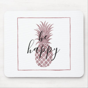 Roos Gold Pineappel Muismat